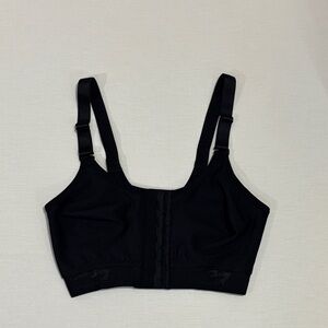 Marena Recovery Post Surgical Compression Bra 32B/C Black NWOT Medical